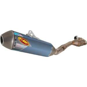 FMF Racing Factory 4.1 RCT Full System Exhaust Blue Anodized Titanium