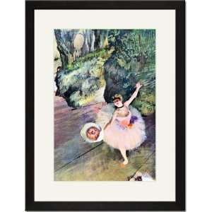   Print 17x23, Dancer with a bouquet of flowers (The Star of the ballet