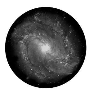 Spiral Galaxy   Super Resolution Gobo