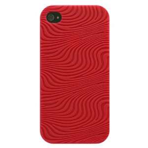  Pegasus Wave Case for iPhone 4   Bulk Packaging   Red 