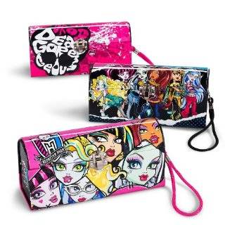 Monster High Kids Rolling Luggage Suitcase Bag