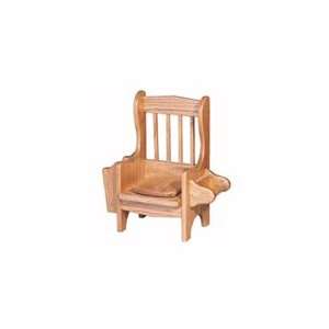  Amish Oak Mission Potty Chair with Lid