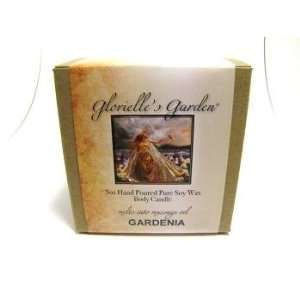  100% Soy Massage Oil Candle Gentle GARDENIA Scent 