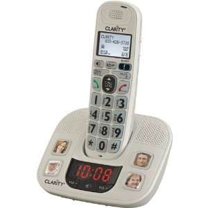  NEW CLARITY 53722.000 AMPLIFIED CORDLESS PHONE SYSTEM WITH 