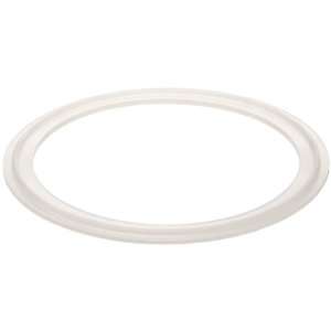 Silicone Gasket for Quick Clamp Fitting, Clear, 0.203 Thick, 3 Tube 