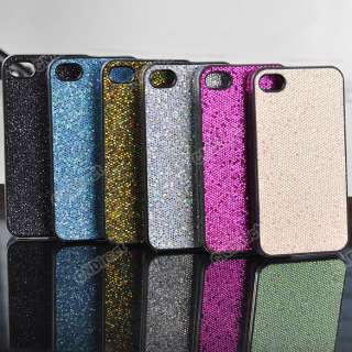 Fashion Bling Hard Cover Case For iPhone 4S 4GS 4 4G Six Colors  