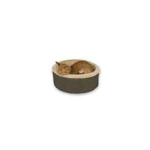    K&H Pet Products Thermo Kitty Bed Mocha 20 x 20