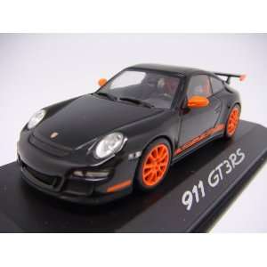  Porsche Official 911 GT3 RS Black/Orange Trim & Orange 