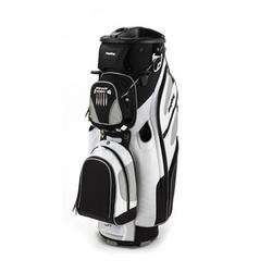 New Bag Boy 2012 Revolver LE Divider Golf Cart Bag WHITE/BLACK/SILVER 
