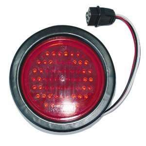  Tail Light, LED, Sealed Round, Red Automotive