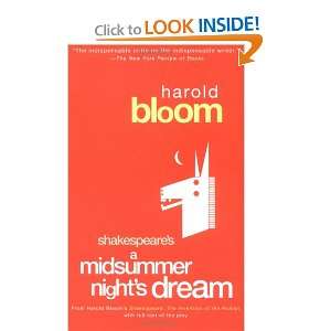Midsummer Nights Dream Harold Bloom  Books