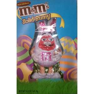 Solid Milk Chocolate Easter Bunny (Color May Vary) 5 Oz M&ms