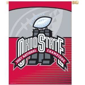  Ohio State Buckeyes 2007 BCS National Champions Banner 