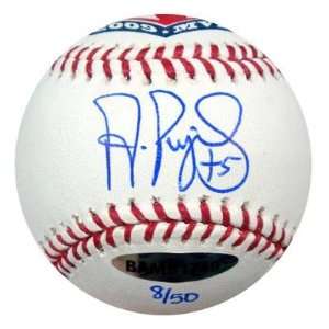   Baseball   2009 MVP Ball   Autographed Baseballs