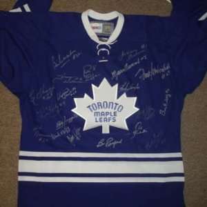   1967 Toronto Maple Leafs Autographed Reunion Jersey