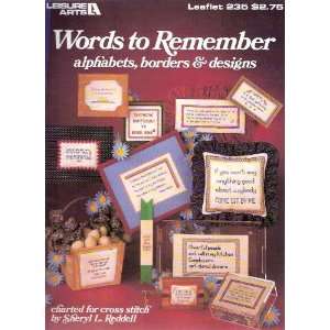   alphabets, borders & designs) (Leaflet 235) Sheryl L Reddell Books