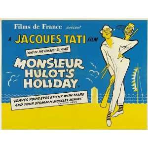 Mr. Hulots Holiday Poster Movie French C 27 x 40 Inches   69cm x 