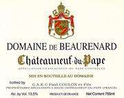 Dom. de Beaurenard Chateauneuf du Pape 2001 