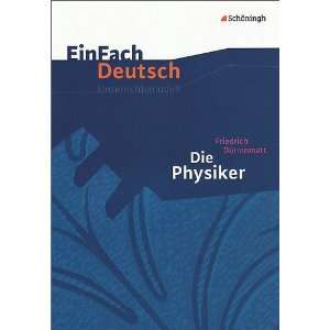   Durrenmatt Die Physiker (9783140224079) Friedrich Durrenmatt Books