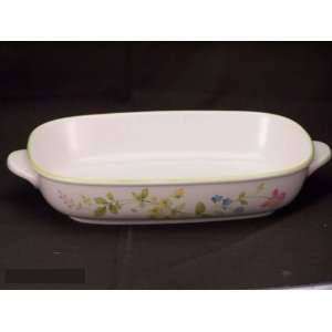 Noritake Clear Day #9080 Oval Vegetable Tab Handled  