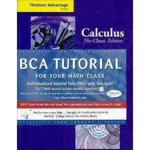  Advantage Books Calculus The Classic Edition (with BCA Tutorial 