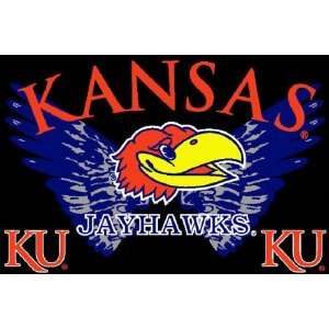 Kansas Jayhawks 4 x 6 Area Rug 