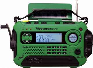 KAITO GREEN KA600 DIGITAL AM FM SW WEATHER EMERGENCY SOLAR DYNAMO 