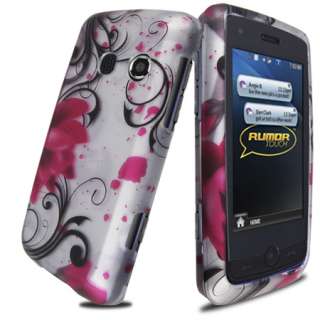 for LG Rumor Touch SPRINT CELL PHONE PINK BLACK case $  