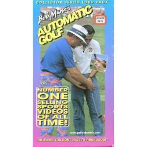 Bob Manns Automatic Golf Collector Series Four Pack [VHS]