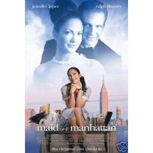  Maid in Manhattan Intl Double Sided Original Movie Poster 