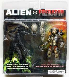 Alien vs Predator AVP EXCLUSIVE Figure 1 pair NECA  