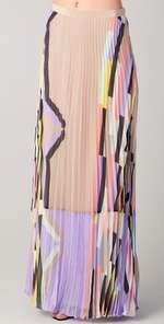 tibi arizona print pleated maxi skirt style tibii40356 $ 346 50 this 