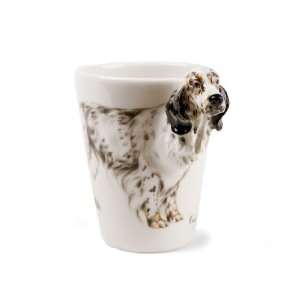  English Setter Handmade Coffee Mug (10cm x 8cm)