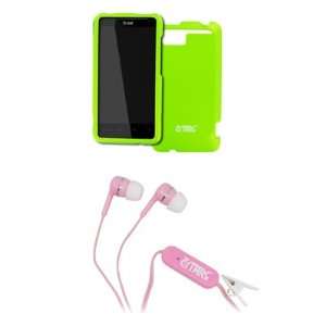  EMPIRE HTC Holiday Neon Green Rubberized Hard Case Cover 