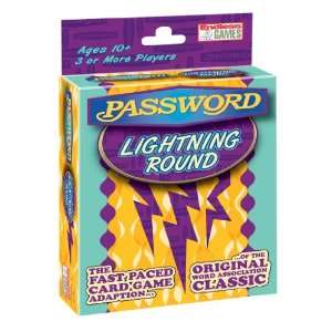  Password Lightning Round Card Game Toys & Games
