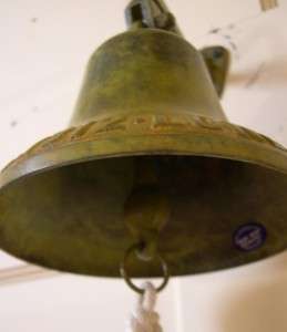 Titanic Bell Hanging Bells 1912 London Ship Bells Nautical Decor Bars 