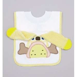  Mullins Square 100% Cotton Pullover Baby Bib & Teether 