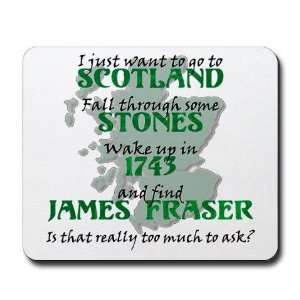 Find James Fraser Scotland Mousepad by   Sports 