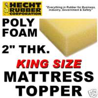 Thick King Size Polyurethane Foam Bed Mattress  