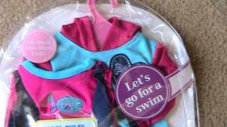 NEW Our Generation Jumpstart Squad Lets Go For A Swim Doll Clothes 