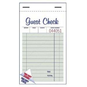  Rediform Self Stick Guest Check Book (5NS734) Office 