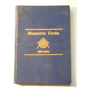   of Free and Accepted Masons of the State of Nevada Anonymous Books
