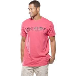   Mens Short Sleeve Casual Shirt   Bright Fuchsia / Slim   2X Large