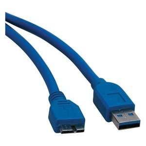   USB10 ft   Type A Male USB   Type B Male Micro USB   Blue Office