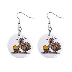  Funny Crying Turkey Dangle Earrings Jewelry