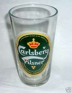 CARLSBERG Vintage Beer GLASS Pilsner Old Style MALAYSIA  
