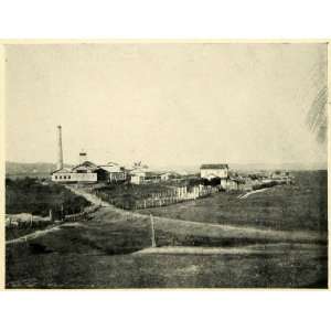  1906 Print Industry Mill Sugar Factory Cucau Recife Brazil 