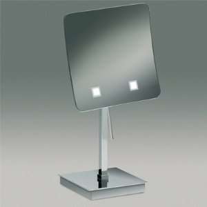 Windisch by Nameeks Free Standing 3x Magnifying LED Mirror with Switch 