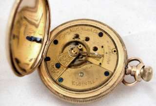 Elgin National Watch Co. Pocket Watch 1894  