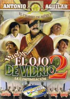 VUELVE EL OJO DE VIDRIO (1970) ANTONIO AGUILAR NEW DVD  